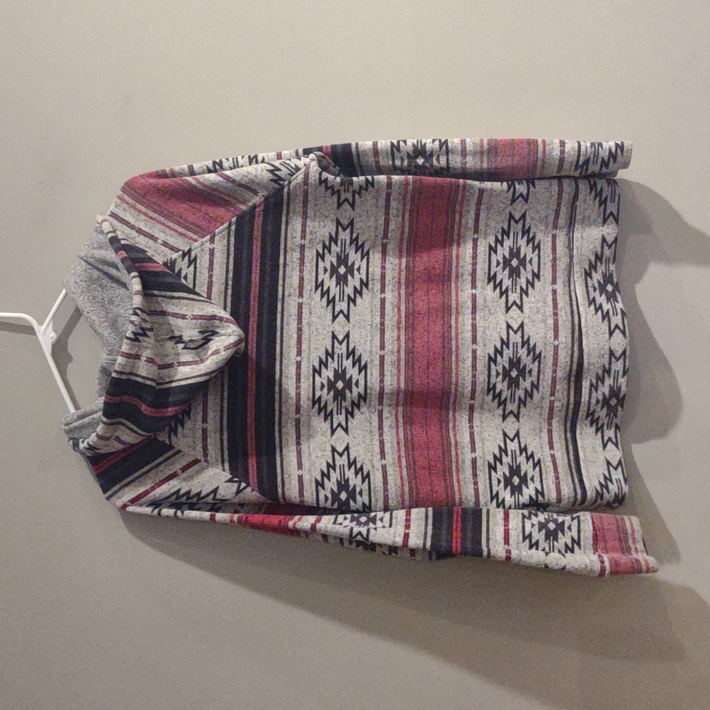 Brooklyn Cloth Women's Small Aztec Print Hoodie - Picture 4 of 5